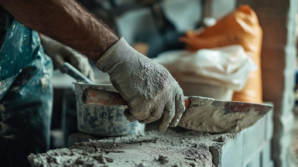 ¿Qué herramientas y materiales para enlucir un muro de bloques de hormigón garantizando un acabado sin fisuras?
